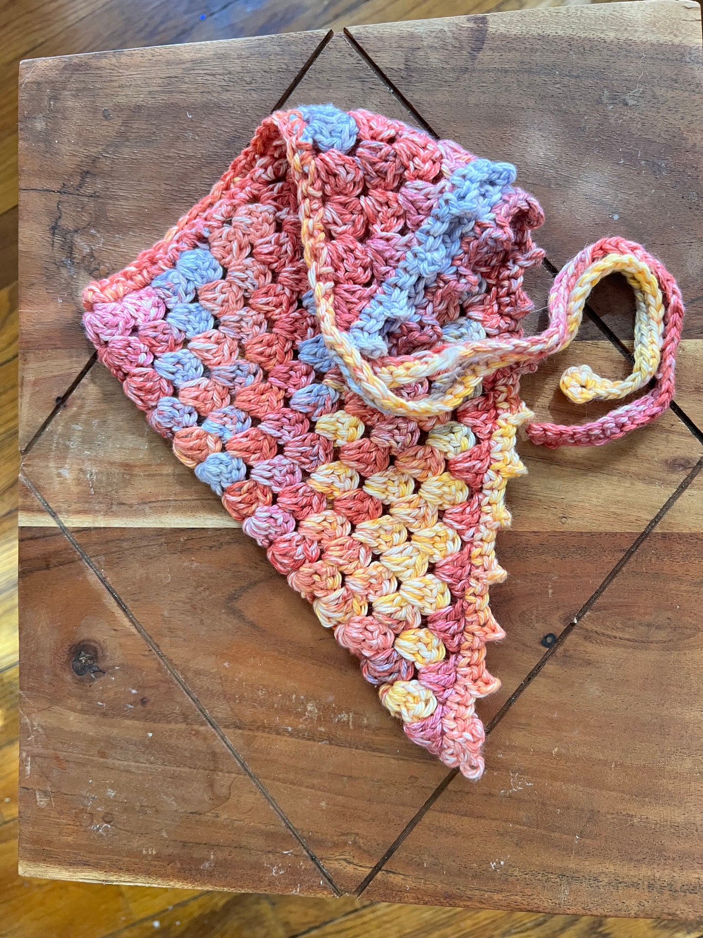 Crochet Hair Scarf Bandana